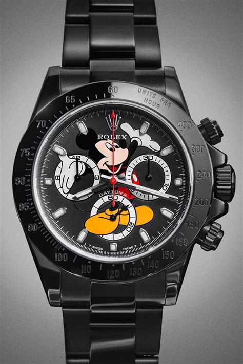 rolex mickey mouse daytona dial|rolex 116718ln.